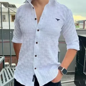 NEW MEN'S HIGH QUALITY IMP FABRICS SHIRT POPCORN FABRIC HAVY IMP