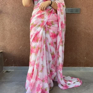 FLOWER DESIGNER SAREE