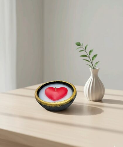 Heart Shape luxury andles